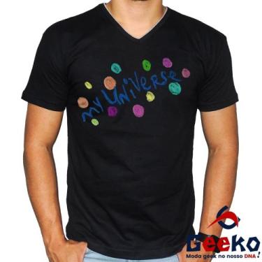 Imagem de Camiseta Coldplay 100% Algodão BTS My Universe Rock Alternativo K-pop 