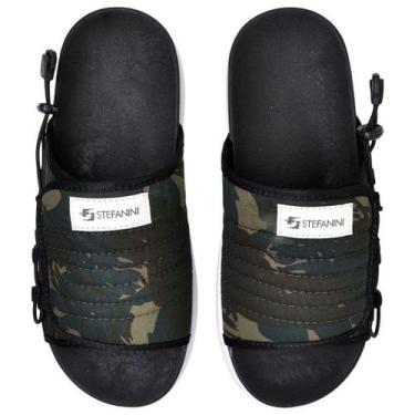 Imagem de Chinelo Masculino Slide Stefanini Lançamento 2025, Camuflhado, 37