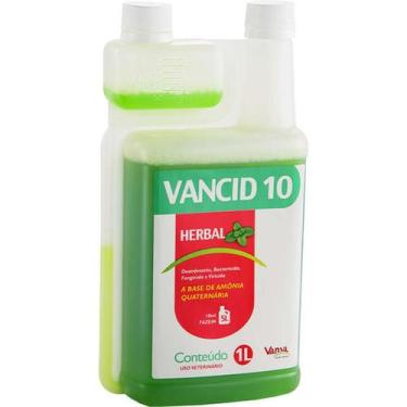 Imagem de Vancid 10 Desinfetante Bactericida Vansil - 1 Litro