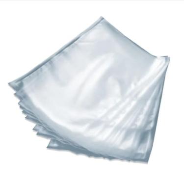 Imagem de EMBALAGEM A VÁCUO 20X20 12 MICRAS, NYLON POLI, 100 UNIDADES, 7 CAMADAS DE PROTEÇÃO, LISA (SEM RANHURAS), BORDAS LATERAIS REFORÇADAS. LIVRE DE BISFENOL