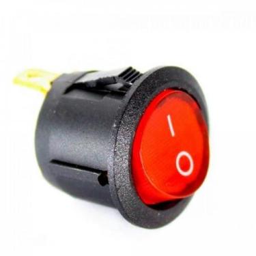 Imagem de Chave Gangorra 6A 3 Terminais Vermelho CHVS0026 Storm - PCT / 10