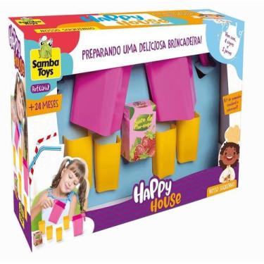 Imagem de Kit Nosso Suquinho Infantil Happy Menina House - Samba Toys