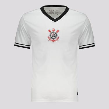 Imagem de Camisa Corinthians Logo Branca-Masculino