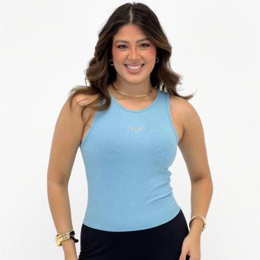 Imagem de Blusa Beagle Regata Cropped Canelada Feminina-Feminino