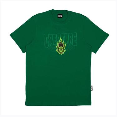 Imagem de Camiseta Creature Bonehead 2 Relic - Verde Bandeira-Masculino