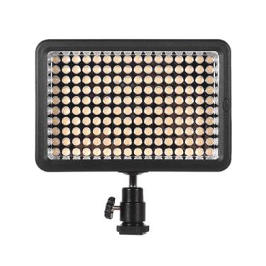 Imagem de Luz de Vídeo LED Alta Potência Ultra Profissional Ajustável 5600K Preenchimento para Fotografia 160 Lâmpadas CRI 95 Câmera DSLR Olympus e Filmadora
