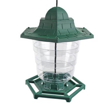 Imagem de Alimentadores de pássaros para ambientes externos, tigela de alimentação de beija-flor à prova de vazamento - alimentador externo de pássaros | para quintal, jardim, pátio, deck de varanda, corrimão