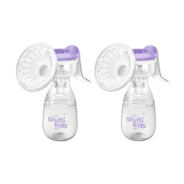 Imagem de Kit com 2 Extratores de Leite Manuais For Mom Multikids Baby Conforto 