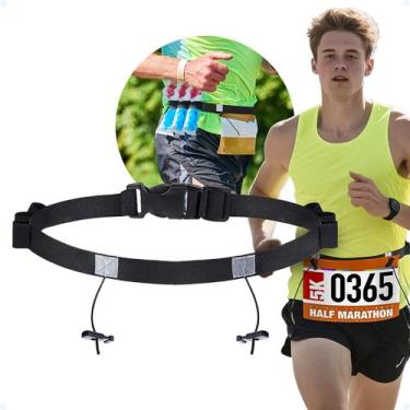 Imagem de Porta Número Cinto Corrida De Rua Trilha Maratona Gel Carbo - Hxt