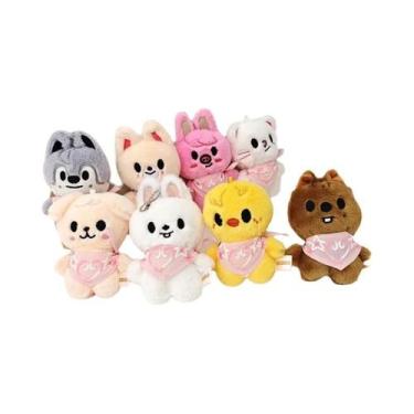 Imagem de Conjunto De Brinquedos De Pelúcia Stray Kids Felix Bangchan 8PCS SKZOO