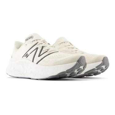 Imagem de New Balance Fresh Foam X More V4 Tênis de corrida masculino, Timberwolf/preto metálico, 41
