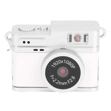 Imagem de Generic Pequena Câmera Digital Colar Flash Luz 1080p Hd Gravador de Vídeo para Gravação de Viagens Micro Câmera de Vídeo para Capturar Cores Vivas (Branco)