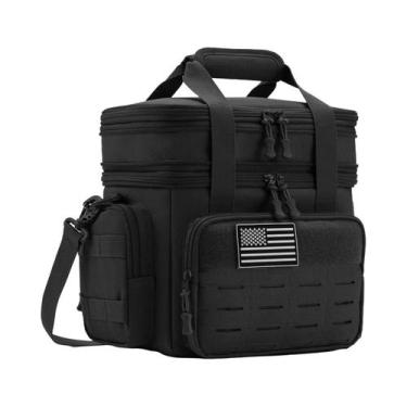 Imagem de Bolsa Térmica Tática Isolada De 18L Para Homens, Caixa De Almoço Térmi