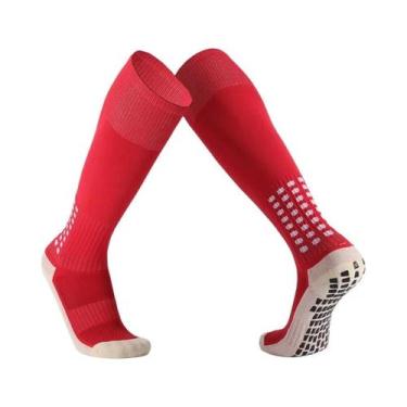 Imagem de Meias De Futebol Masculinas Longas Antiderrapantes Profissionais Para 