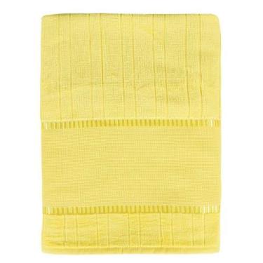 Imagem de Toalha de Banho Velour Para Bordar Bella - Amarela 10047- Döhler