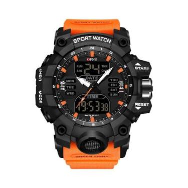 Imagem de Relógio Esportivo Masculino À Prova D'água Com Display Duplo, Relógio 