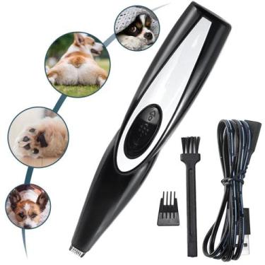 Imagem de Clippers de cabelo do cão profissional pet trimmer cão crescente clipp
