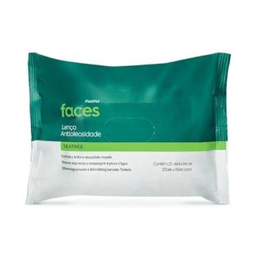 Imagem de LENÇOS DE LIMPEZA FACIAL PANVEL FACES TEA TREE 25 UNIDADES