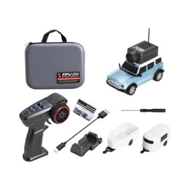 Imagem de Mini Carro RC Em Escala 1/64 Com Câmera HD FPV E Giroscópio, Brinquedo