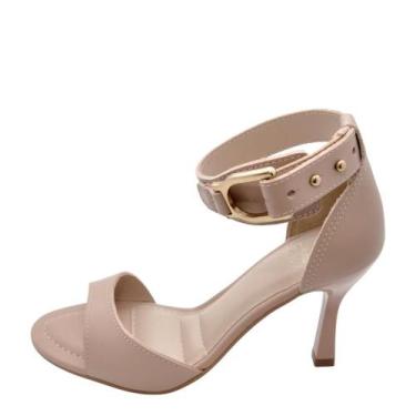 Imagem de Sandália Feminina Dakota Salto Alto REF: Y-9951 COURO, Cappuccino, 35