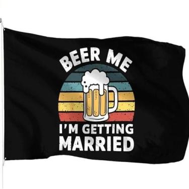 Imagem de Microtecido estético de quarto Tapeçaria Beer Me Wall 150x90cm - yiwei