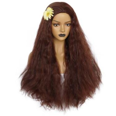 Imagem de Peruca de cosplay Seers Monas Anime Costume Halloween Party H - yiweis