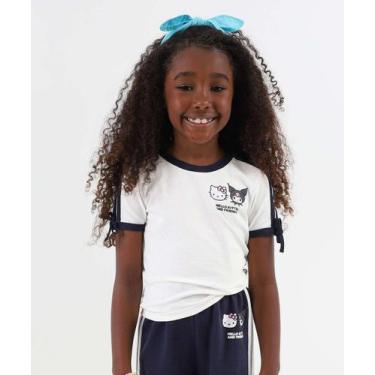 Imagem de Blusa Infantil Hello Kitty Tam 4 a 10 Off White-16017 - SANRIO, Bege, 