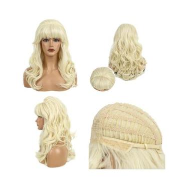 Imagem de Peruca Sintética Preta Estilo Colmeia Amy Winehouse Rainha Das Drogas 