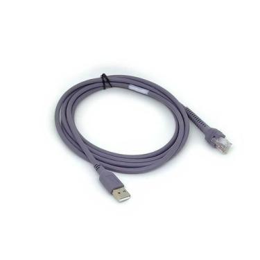 Imagem de Cabo Usb P/ Leitor Symbol Motorola Zebra Ls2208 Ls7708 / DS, Cinza