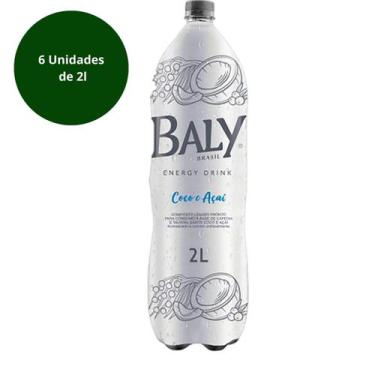 Imagem de Energetico Baly Coco E Açai Pet 2l Pack Com 6 Unidades
