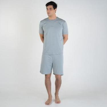 Imagem de Pijama Calvin Klein Pima Cotton Light Grey-Masculino