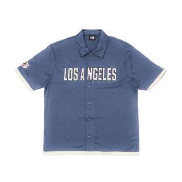 Imagem de Camiseta New Era Manga Curta Los Angeles Lakers NBA Azul-Unissex