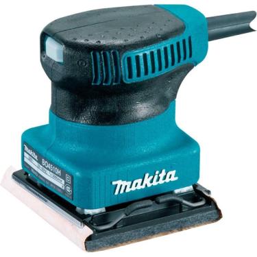 Imagem de Lixadeira Orbital 170w Ideal Para Madeira Metal Com 6 Folhas De Lixa Bo4510h 127v Makita