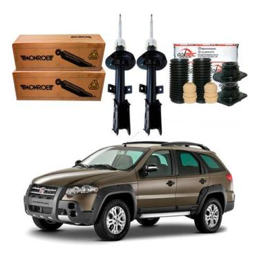 Imagem de Kit Amortecedor Dianteiro Palio Adventure 1.8 2008 A 2019 - Monroe