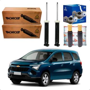 Imagem de Kit Amortecedor Traseiro Batente Coxim Spin 1.8 2024 A 2025 - Monroe