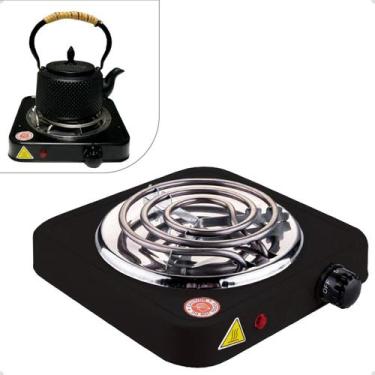 Imagem de Fogão Elétrico Portátil De Mesa Fogareiro Camping Cooktop 1 Boca 110v 