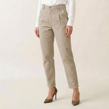 Imagem de Calça Jeans Color Lola Mom - Bloom, Caqui kraft, 40