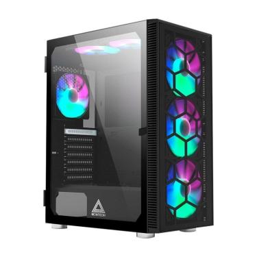 Imagem de Gabinete Gamer Montech X3 Glass, Mid-Tower, Painel Frontal em Vidro, Com 6X Fans, - X3G...
