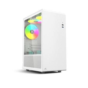 Imagem de Gabinete Gamer C3Tech - USB 3.0 - Micro ATX - 3 Coolers Inclusos - Bra