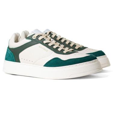 Imagem de Tênis Masculino Aramis Casual Legacy Crook Couro Nobuck Confortável, O