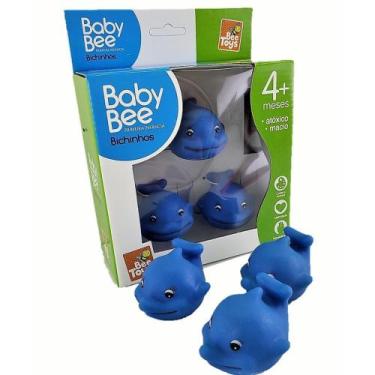 Imagem de baby bee kit banho 3 filhotes - bee toys, Azul