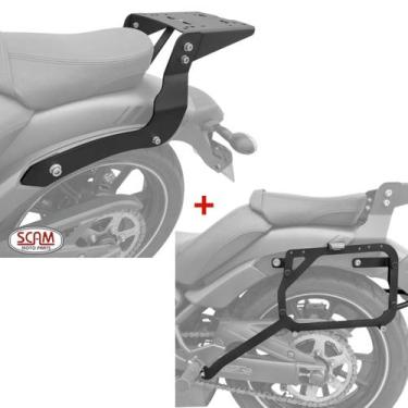 Imagem de Suporte Baú Superior Lateral Kawasaki Vulcan 650 2015+ Scam