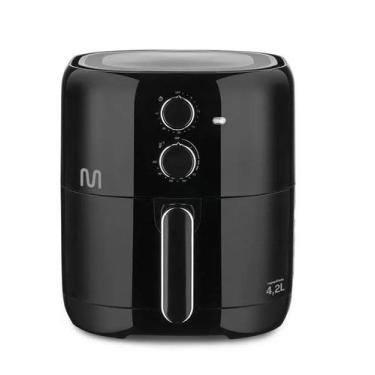 Imagem de Fritadeira Elétrica Air Fryer 4,2 Litros 1500W 110V Preta Multi - GO20