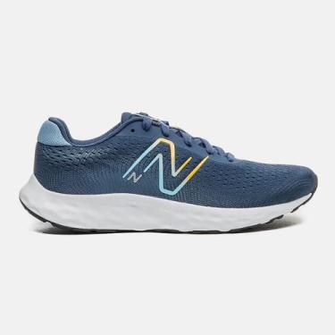 Imagem de Tênis Masculino Casual New Balance M520v8, Marinho, Amarelo, 42