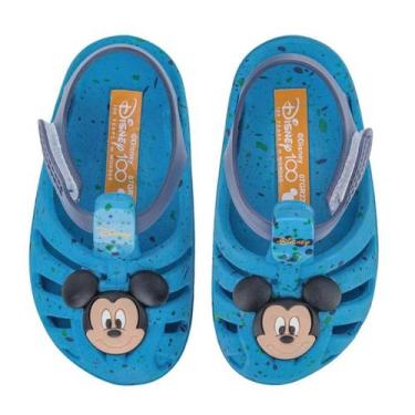 Imagem de Sandalia Babuche Infantil Menino Disney Magic Mickey - Grendene Kids, 