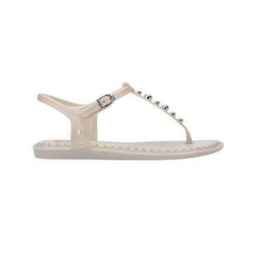 Imagem de SANDÁLIA MINI MELISSA SOLAR BOHO INF 37869 Cor:BegeTamanho:26/27, Bege
