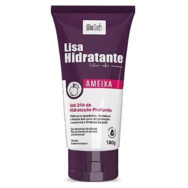 Imagem de Hidratante Corporal Bio Soft Lisa Ameixa 180g: 24h Maciez e Firmeza - 