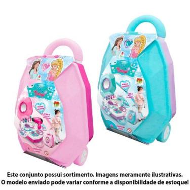 Imagem de Kit Maquiagem Infantil - 2 em 1 - Dia da Beleza - Sortido - DM Toys