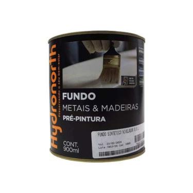 Imagem de Fundo Nivelador para Madeira Solvente Branco 900ml Preparação Eficiente Aderência Uniforme Proteção Contra Umidade