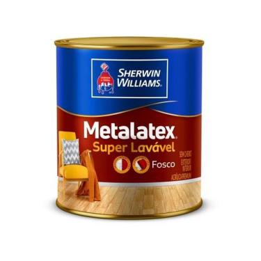 Imagem de Tinta Color Metalatex Fosco Base W 1-4 para Acabamento Fosco de Alta Cobertura Branca Sherwin Williams